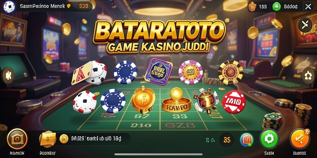 Tampilan menarik gameplay Kasino di BATARATOTO