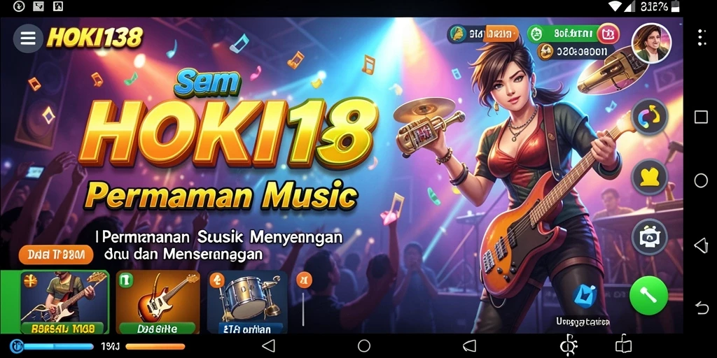 Gameplay HOKI138 menampilkan berbagai genre musik yang seru.
