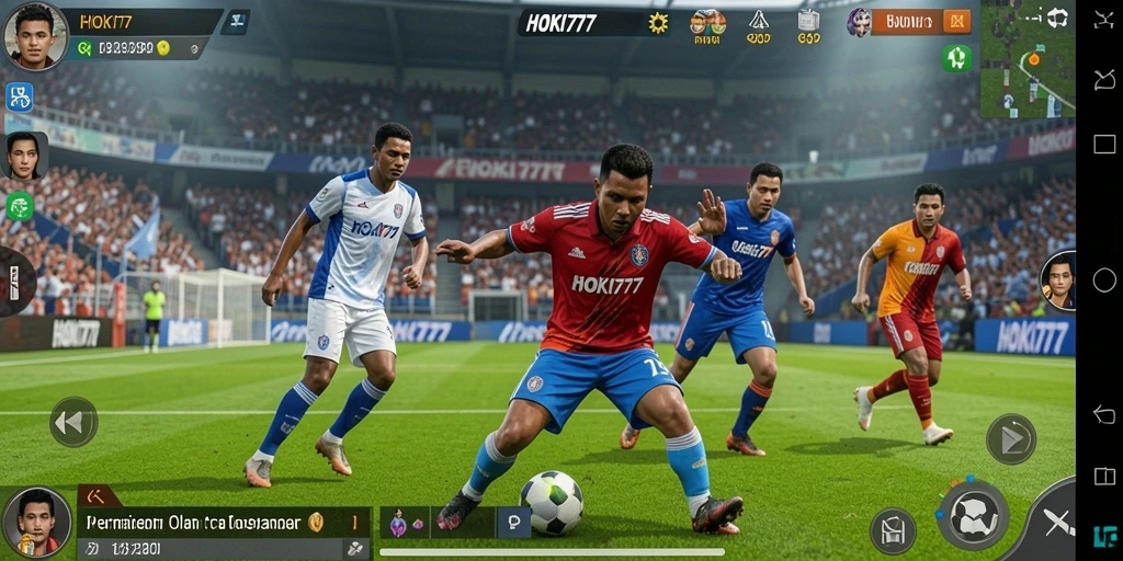Tampilan gameplay HOKI777 yang mendebarkan dan penuh aksi.